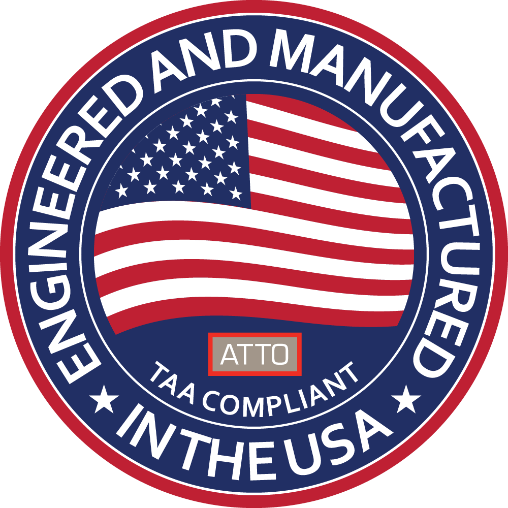 ATTO proudly offers products engineered and manufactured in the USA which are TAA compliant.
